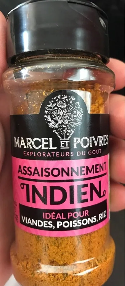 Assaisonnement indien bio