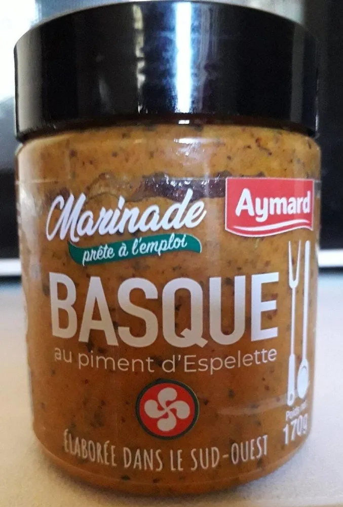 Marinade prête à l'emploi Basque au piment d'Espelette