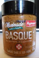 Marinade prête à l'emploi Basque au piment d'Espelette