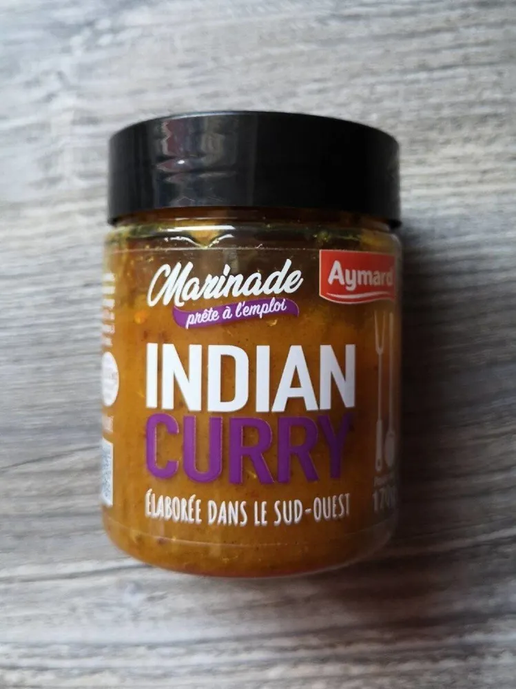 Marinade Indian curry