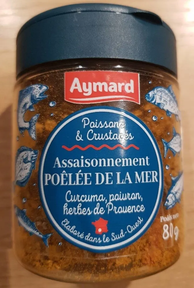 Assaisonnement poêlée de la mer