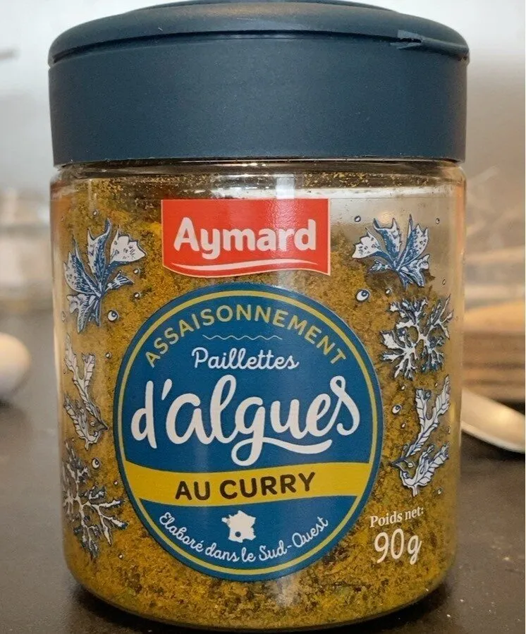 Paillette d’algues au curry