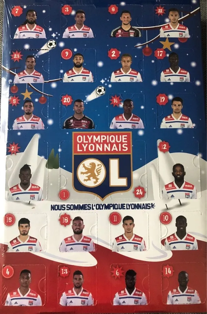 Calendrier de l'avant de l'OL