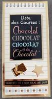 Tablette de chocolat au lait