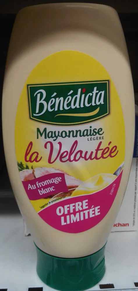 Mayonnaise légère La Veloutée au fromage blanc