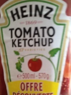 Ketchup à la tomate