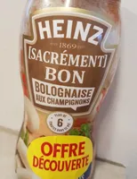 Sacrément bon bolognaise aux champignons