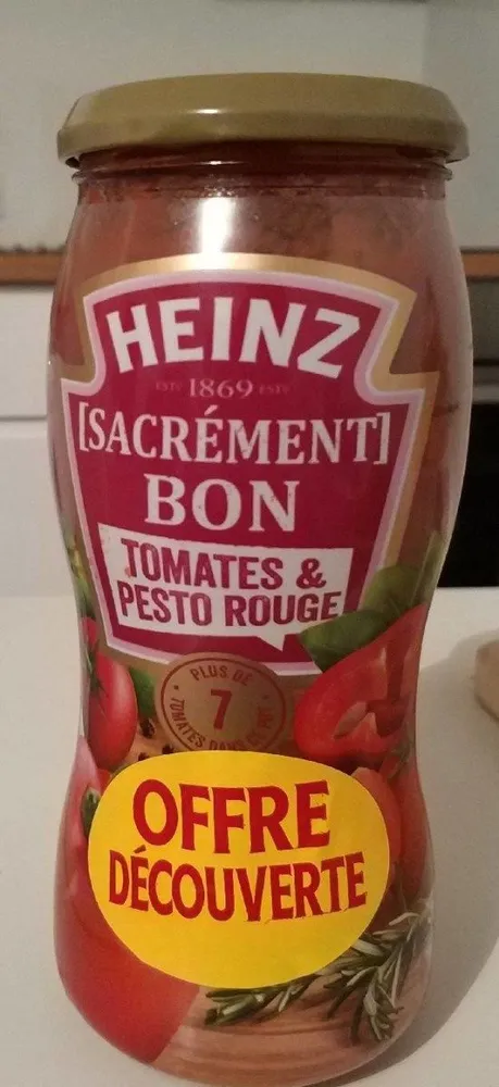 Sacrément bon tomates et pesto rouge