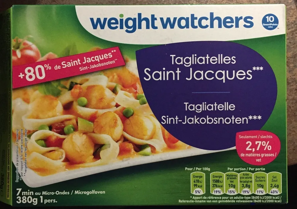 Tagliatelles saint jacques