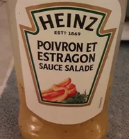 Sauce salade Poivron Estragon