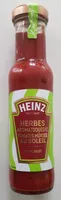 HEINZ  Herbe aromatiques et tomates mûries  au soleil  KETCHUP