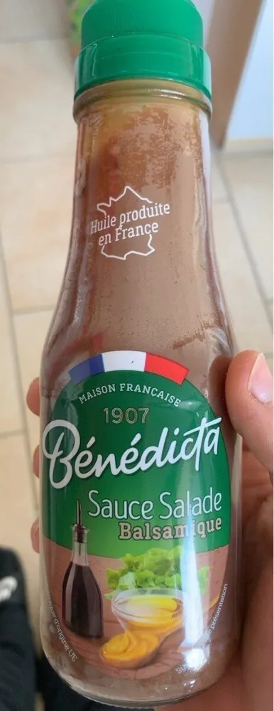 Sauce salade balsamique