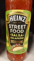 Street food salsa jalapeño