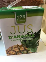 Jus d'ananas à base de concentré
