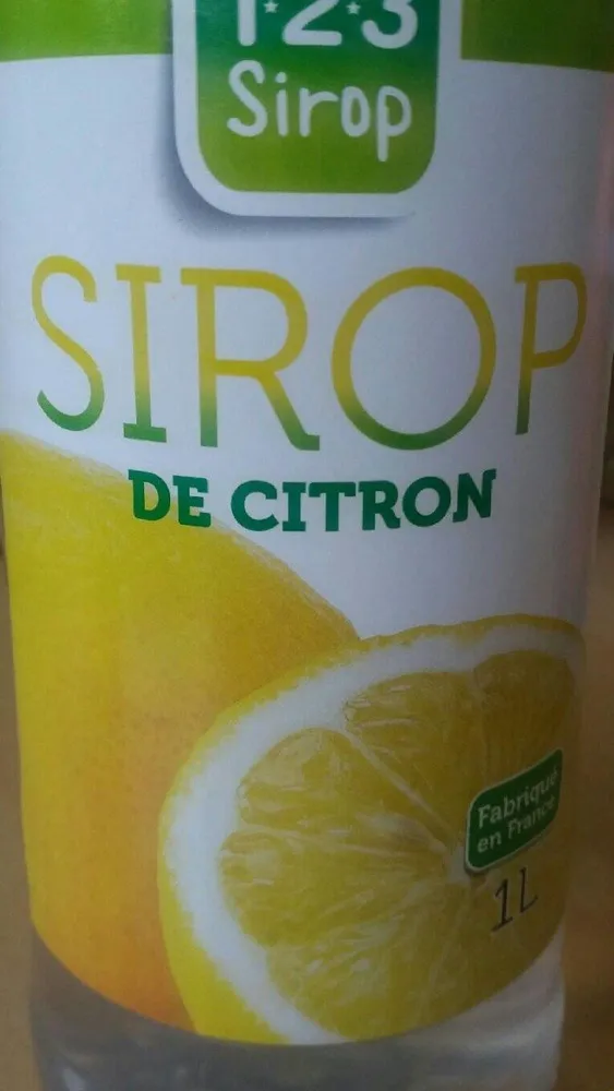 Sirop de citron