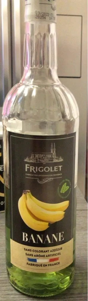 Sirop de banane