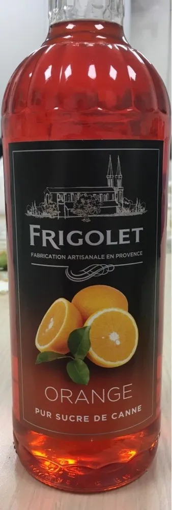 Sirop orange frigolet