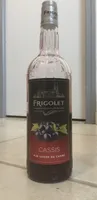 Cassis pur sucrede canne