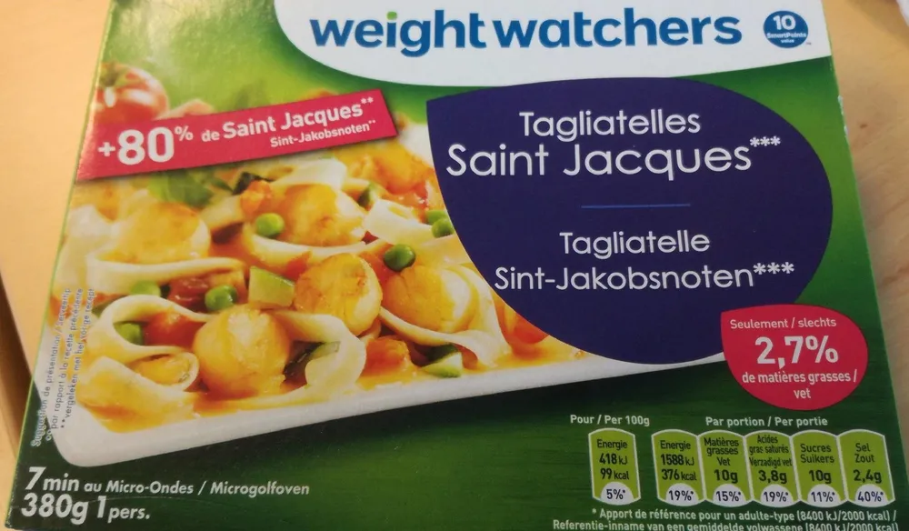 Tagliatelles Saint Jacques