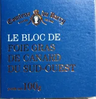 Bloc de foie gras de canard du Sud-Ouest