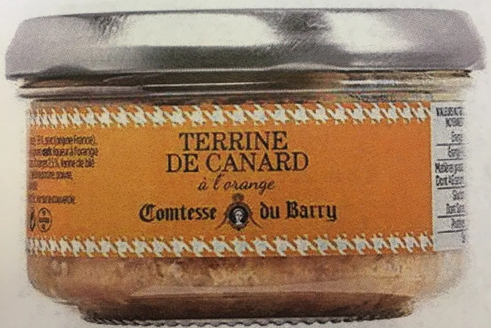 Terrine de canard à l'orange