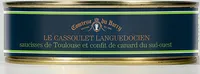Le cassoulet languedocien saucisses de Toulouse et confit de canard