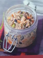 Fondant de poulet fermier au foie de canard
