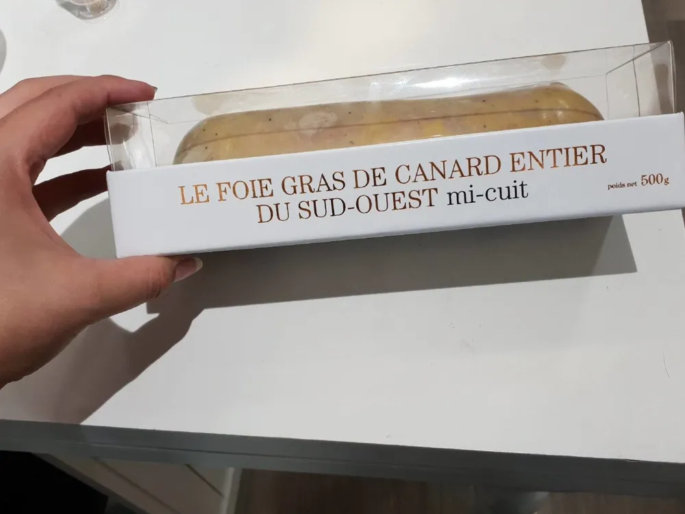 Foie gras de canard mi cuit