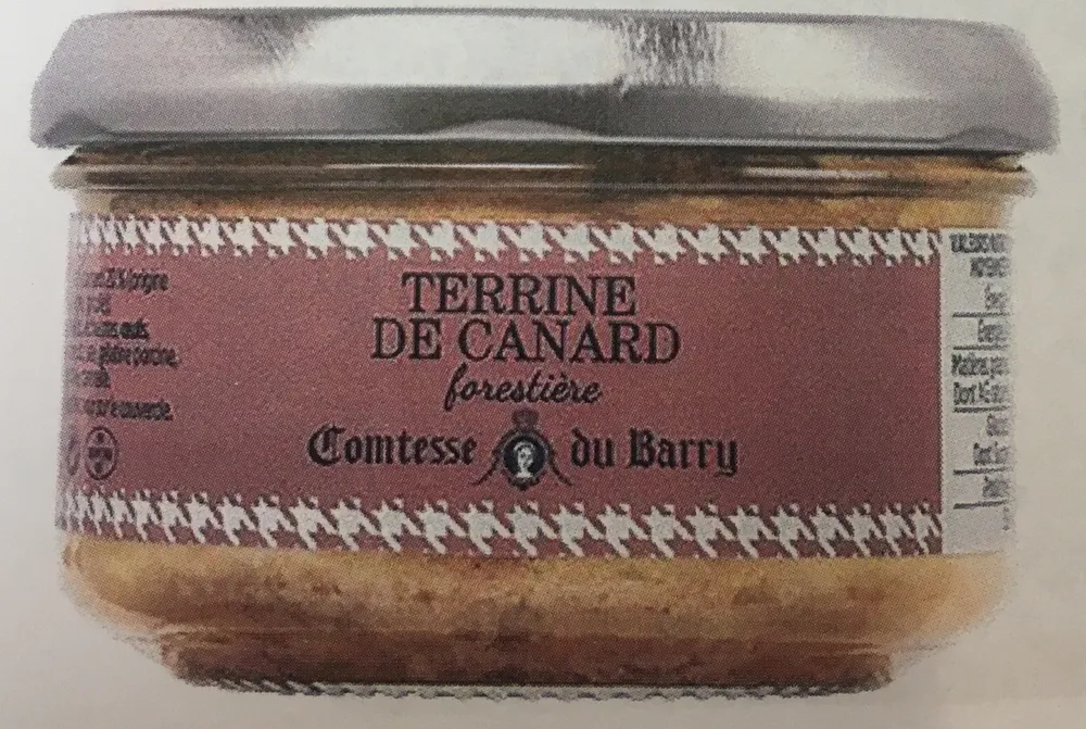 Terrine de canard forestière