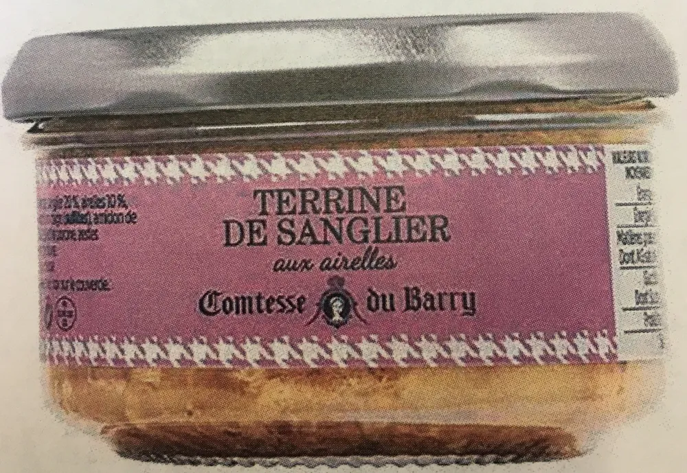 Terrine de sanglier aux airelles