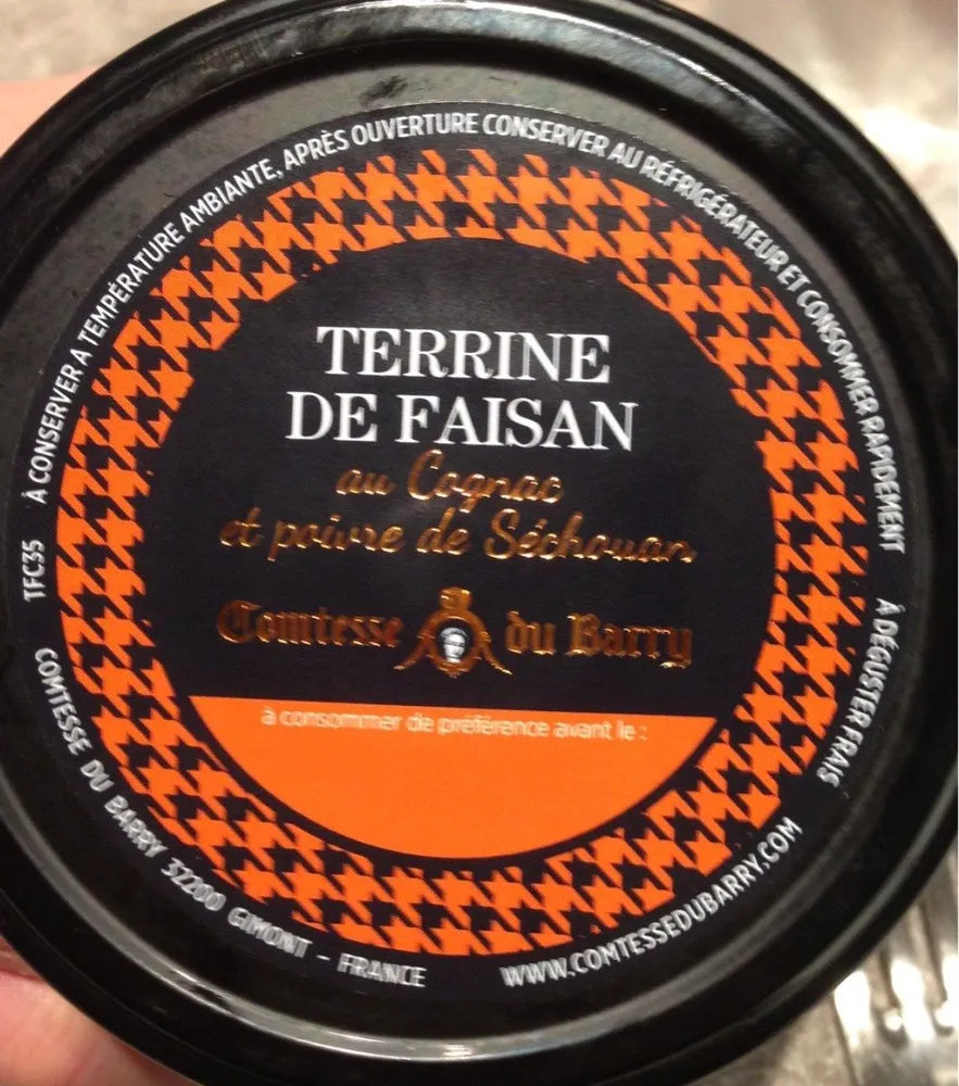 Terrine de Faisan