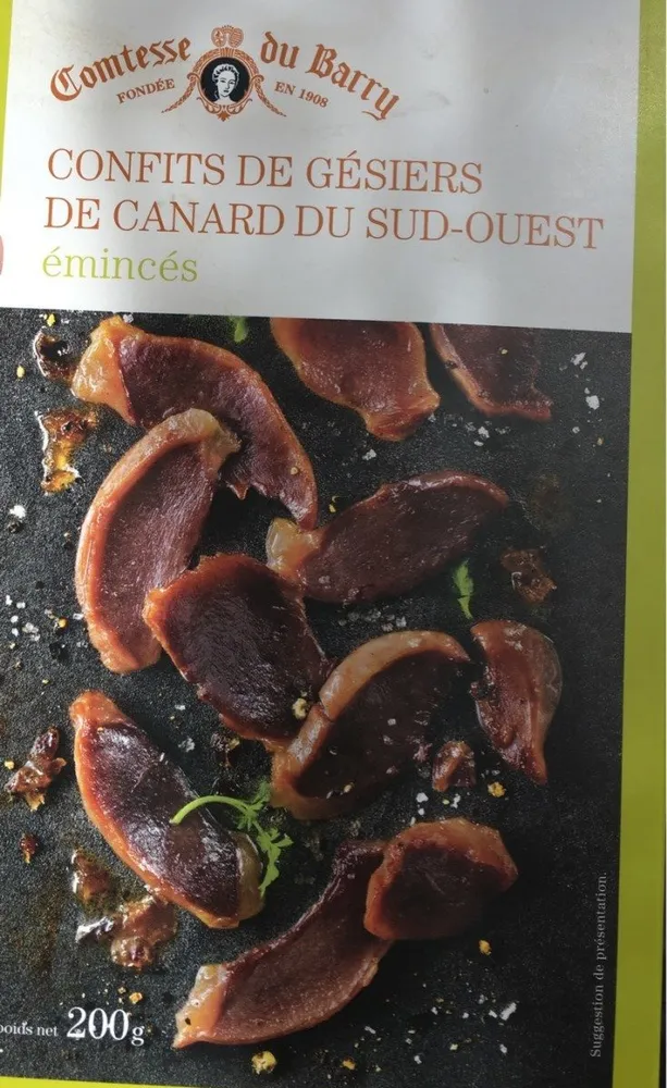 Confits de gesiers