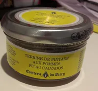 Terrine de pintade aux pommes et au calvados