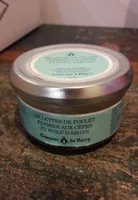 Rillettes de poulet fermier aux cepes et huile d argan