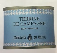 Terrine de campagne aux raisins