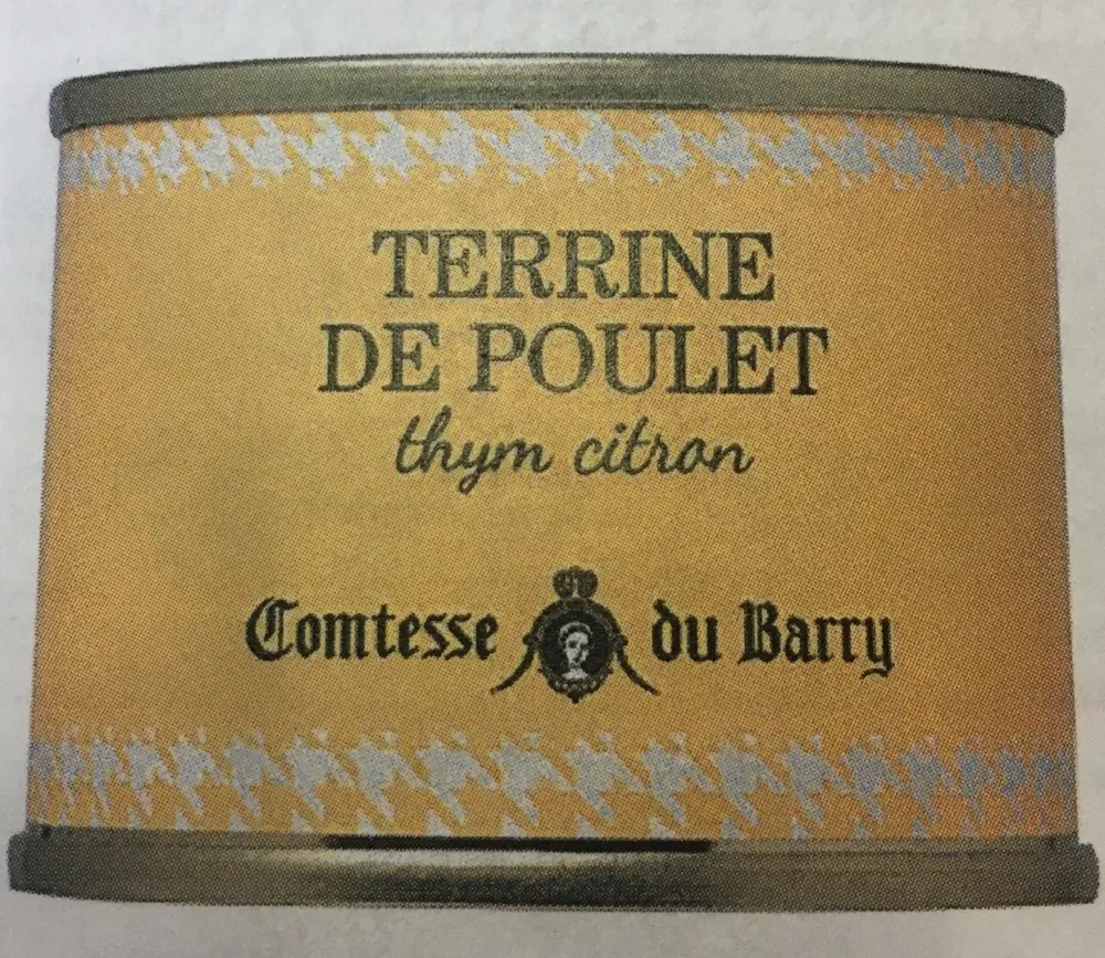 Terrine de poulet Thym citron