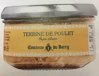 Terrine de poulet thym citron