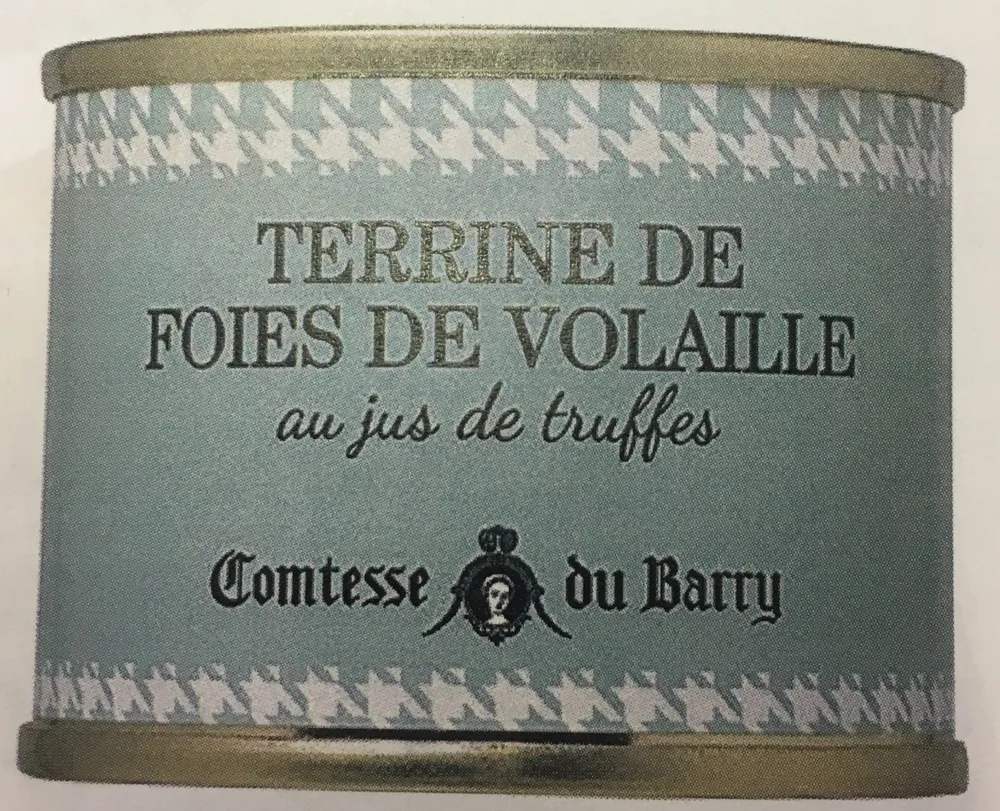 Terrine de Foie de volaille au jus de truffe