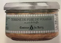 Terrine de foie de volaille au jus de truffe