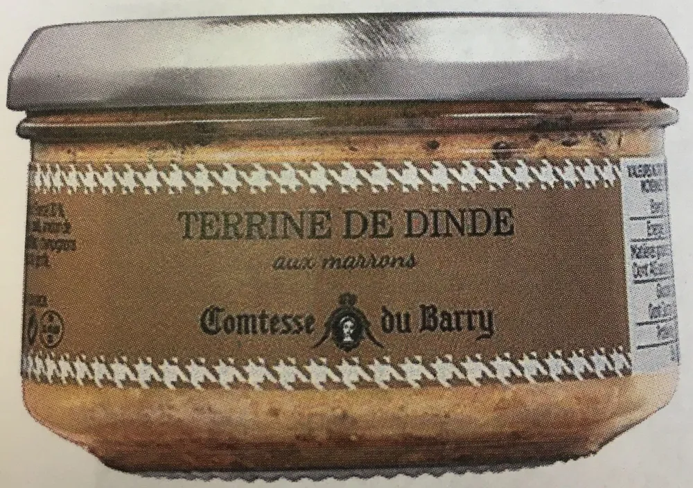 Terrine de dinde aux marrons