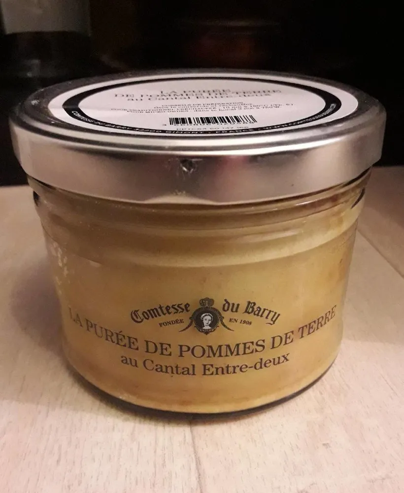 Purée de pommes de terre au Cantal entre-deux