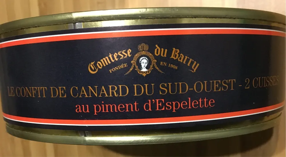 Confit de canard du Sud-Ouest