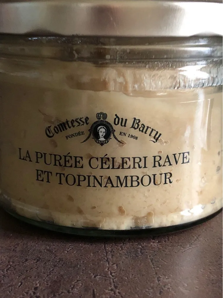 Purée céleri rave et topinambour