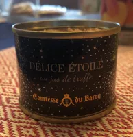 Délice étoilé au jus de truffe