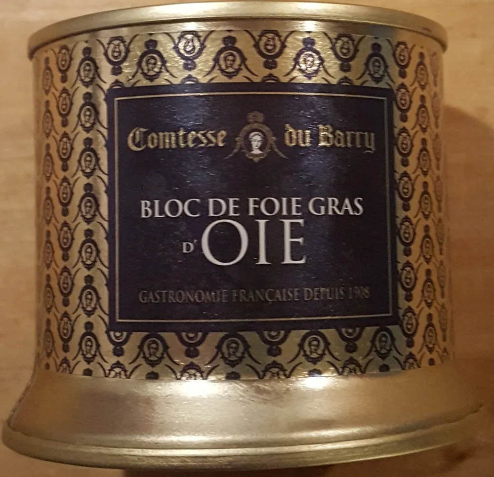 Bloc de foie gras d'oie