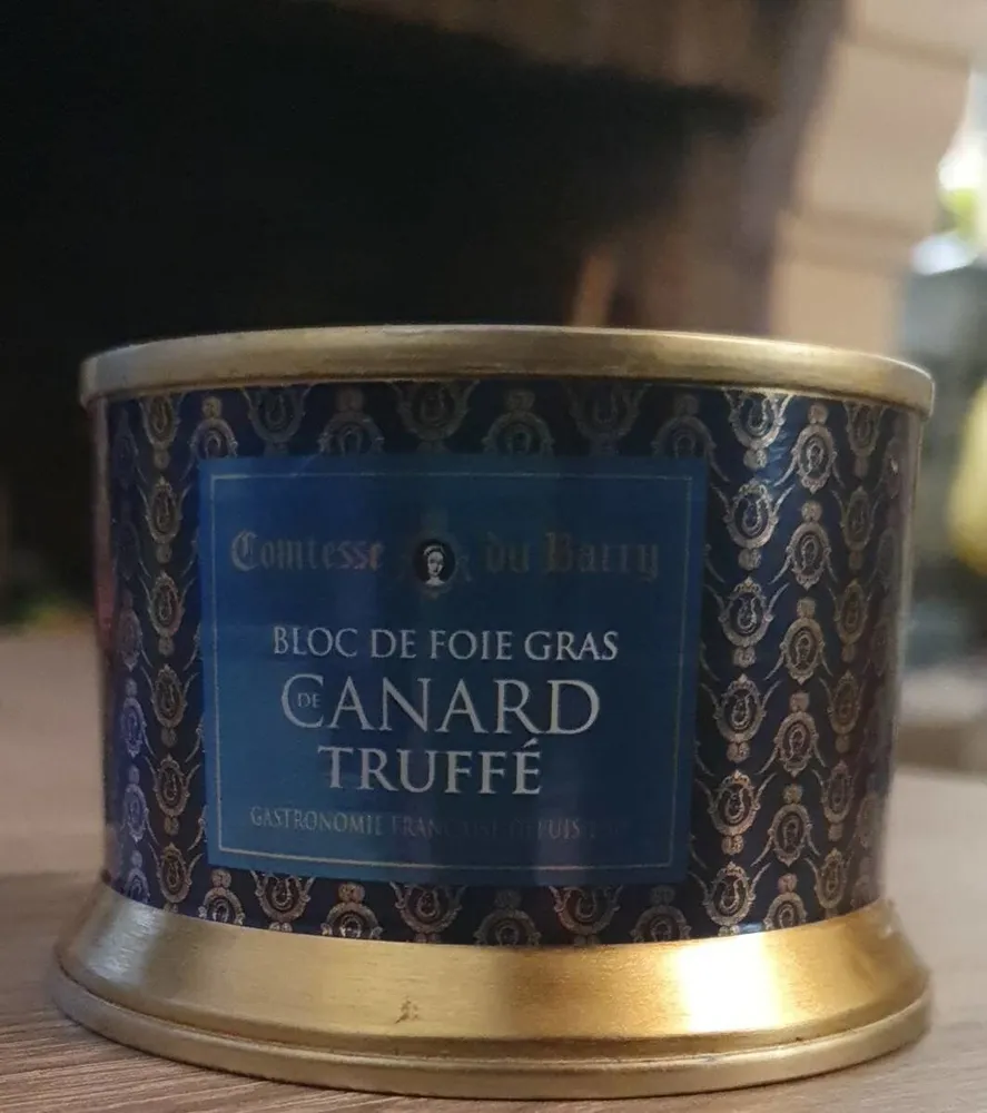Bloc de foie gras de canard truffé