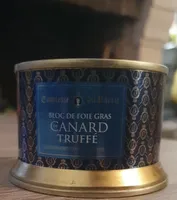 Bloc de foie gras de canard truffé