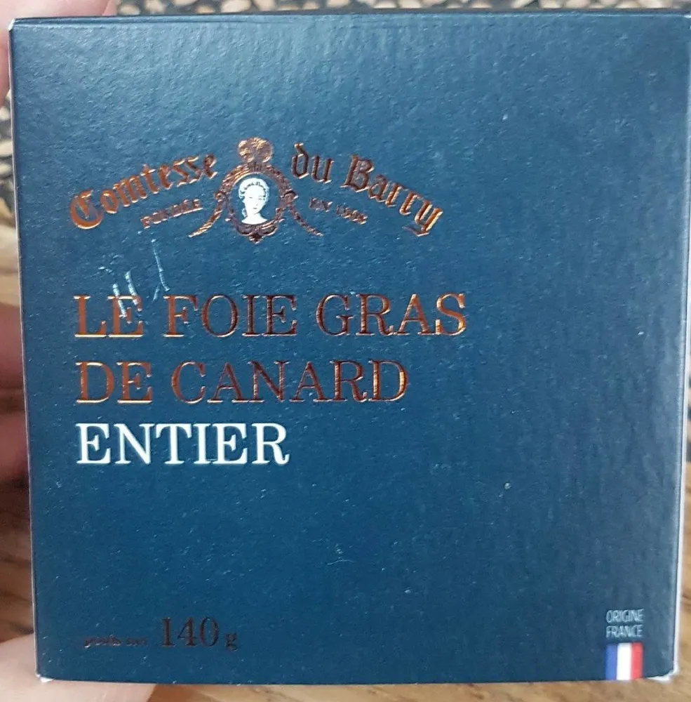 Foie gras de canard entier