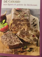 Terrine de canard aux figues et poivre de Séchouan