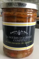 La souris d'agneau confite et son navarin de légumes